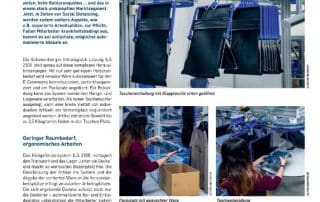 Effiziente Platznutzung mit einem Lager "unter der Decke"