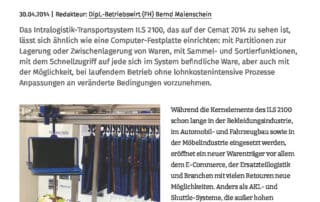 Gekippte Ladungsträger automatisch oder von Hand be- und entladen