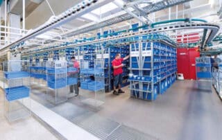 Schönenberger Systeme Hängefördertechnik Kommissionierung Produktion