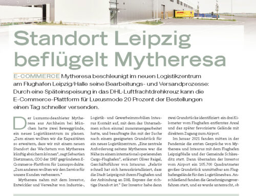 Standort Leipzig beflügelt Mytheresa